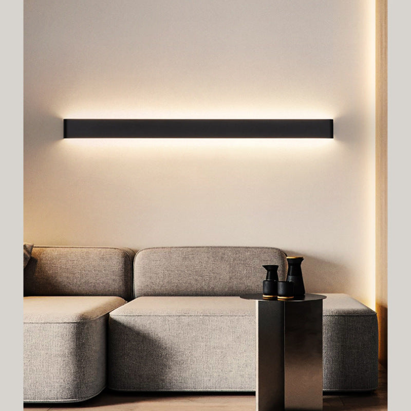 Arisha Minimalist Wall Lamp, Black/White - Neutral Decor