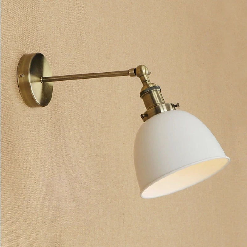 Epoch Hanging Wall Lamp Retro/Vintage, Metal/LED, Black/White/Gray, Bedroom - Neutral Decor