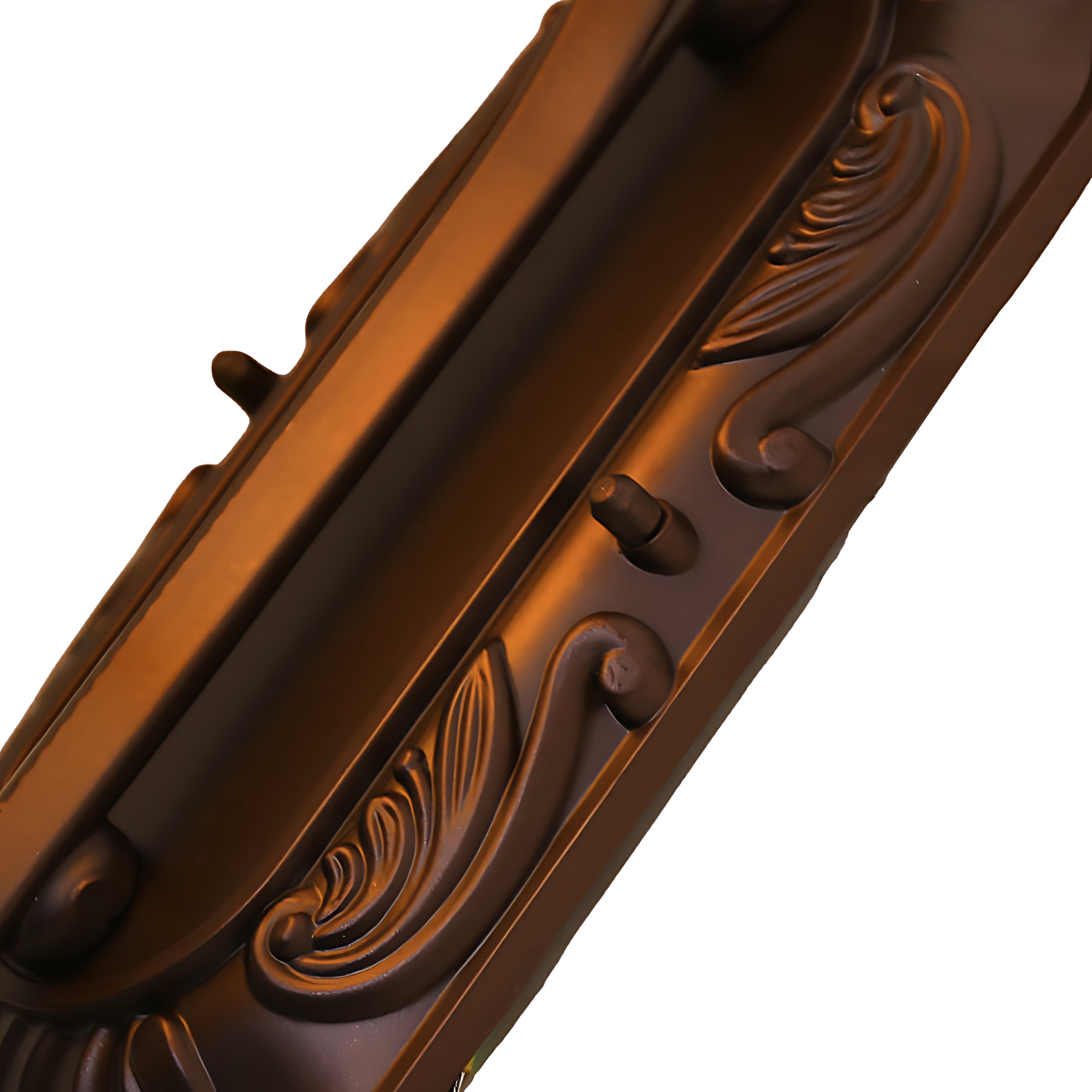 Nadiny European-Style Copper Glass Outdoor Wall Sconce