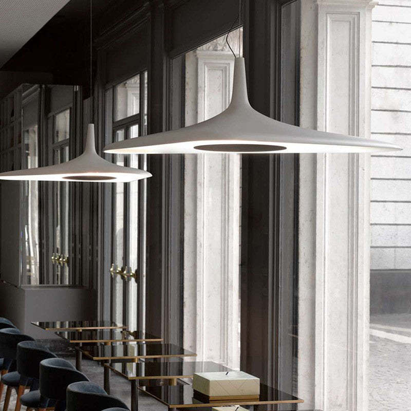 Arisha Modern Minimalist ResinCreative Pendant Light, Black/White - Neutral Decor