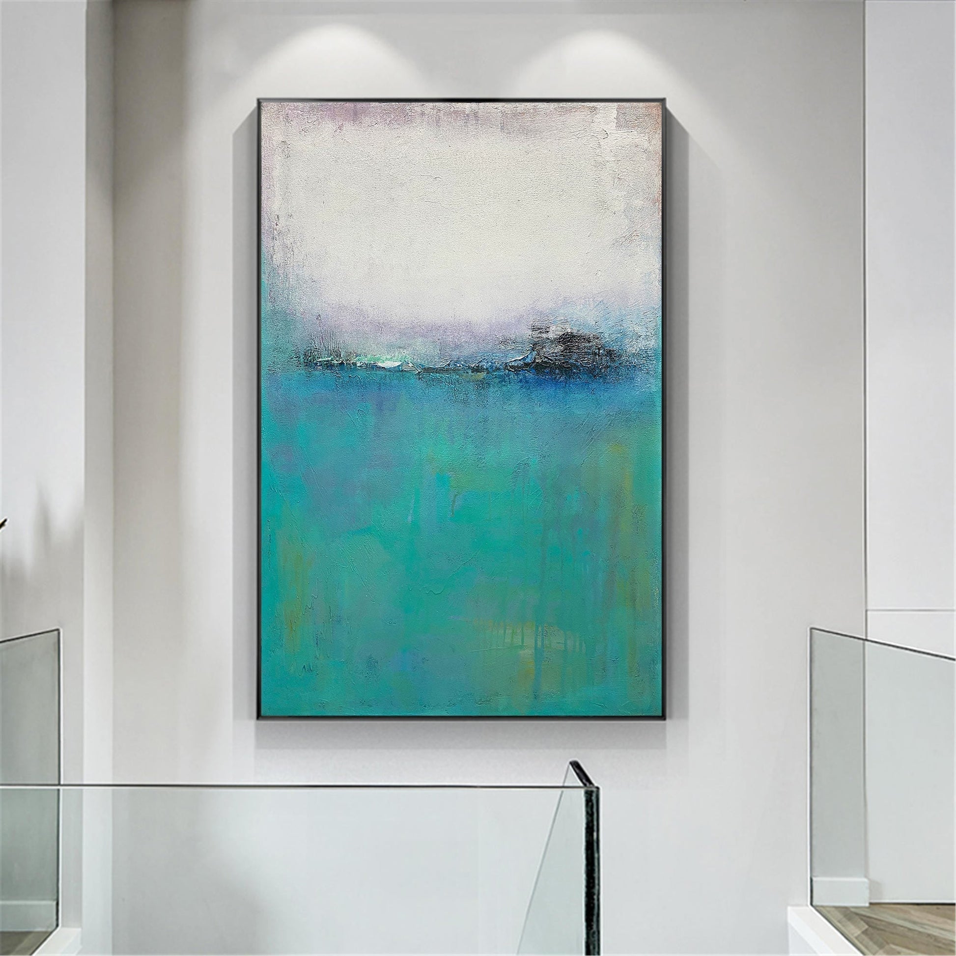 Blue Minimalist Painting ABAV166 - Neutralighting