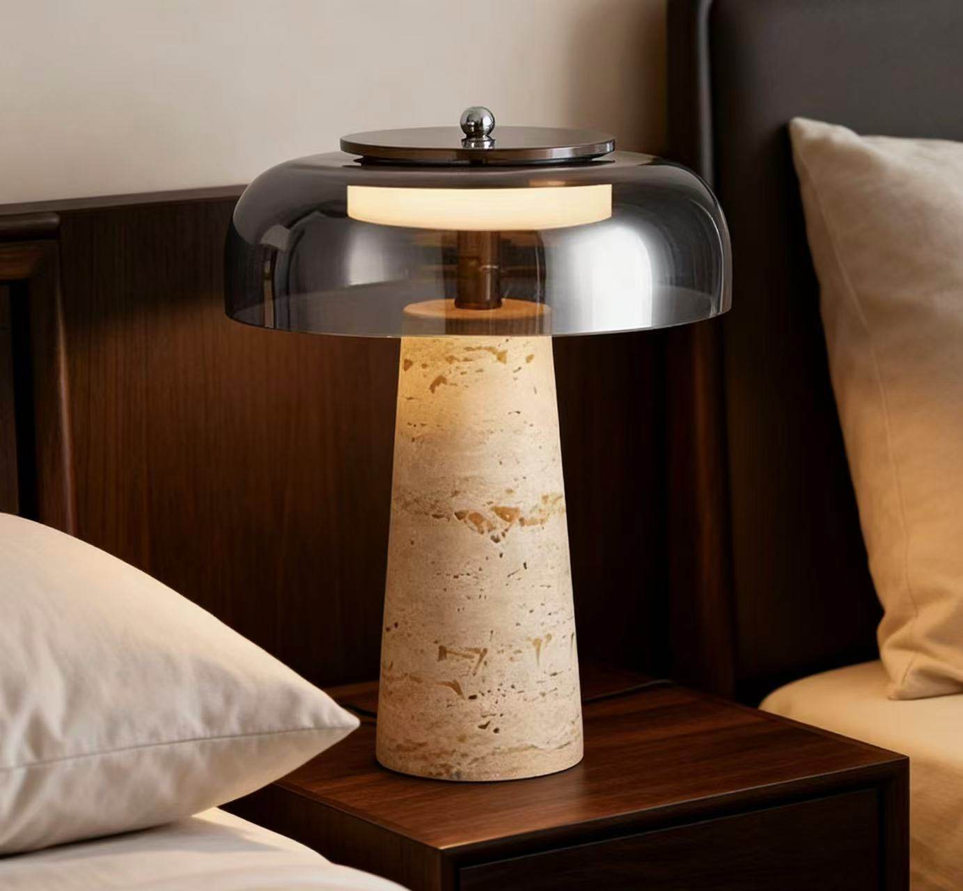 Strata Table Lamp-Neutral Decor