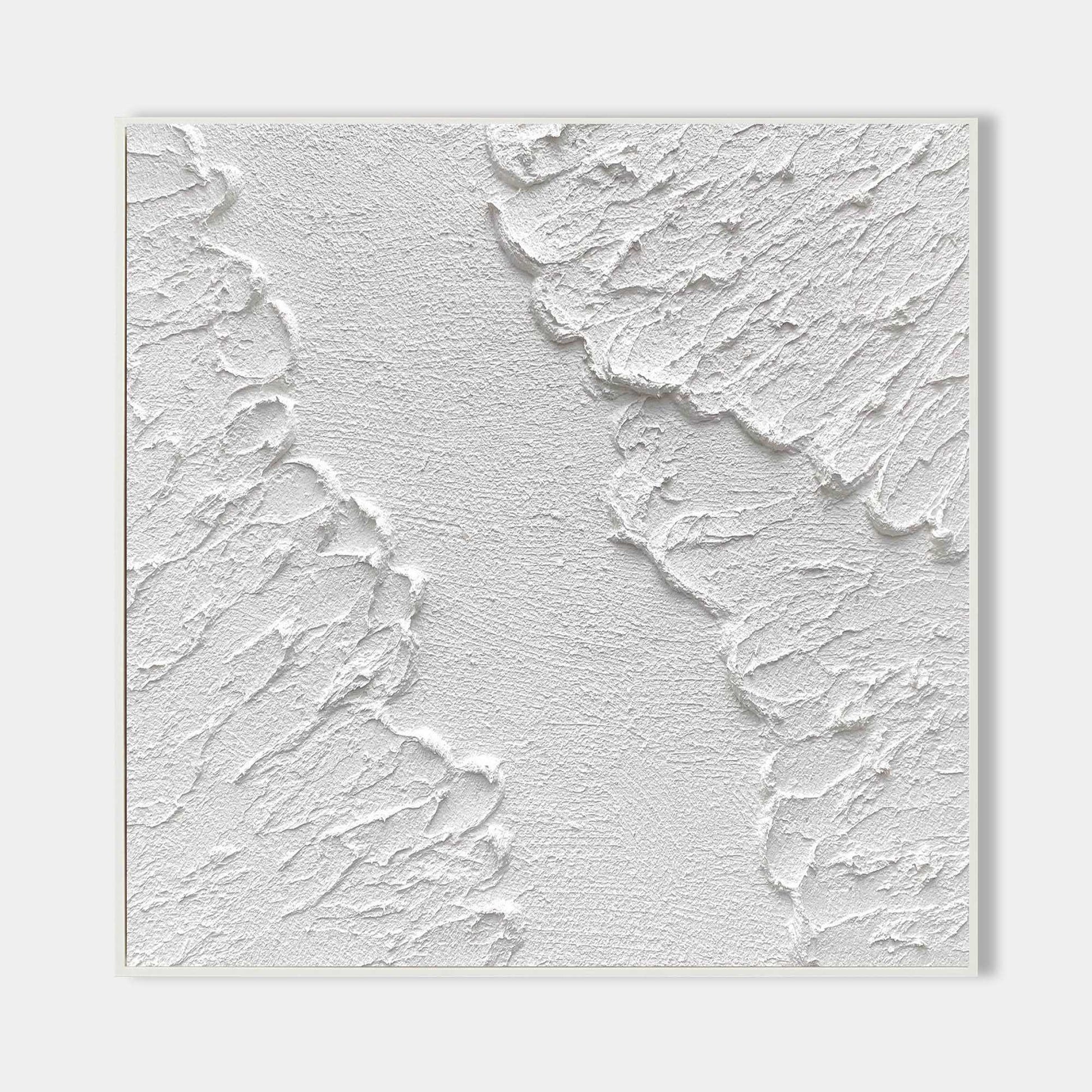3D White Abstract Painting ABAS49 - Neutralighting