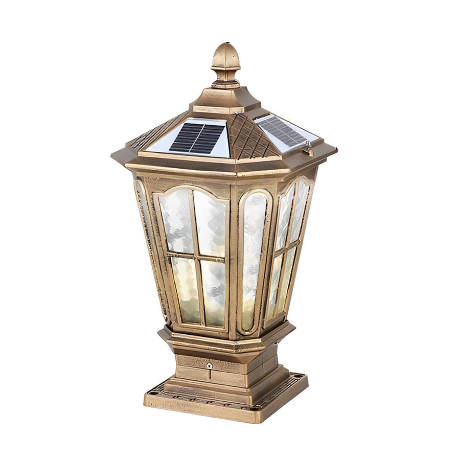 Alison Retro Pavilion LED Outdoor Fence Post Lights