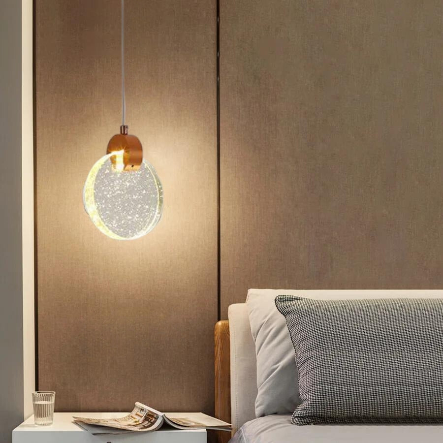Kristy Luxury Circular Ripple Round Crystal Golden Chandelier - Neutral Decor