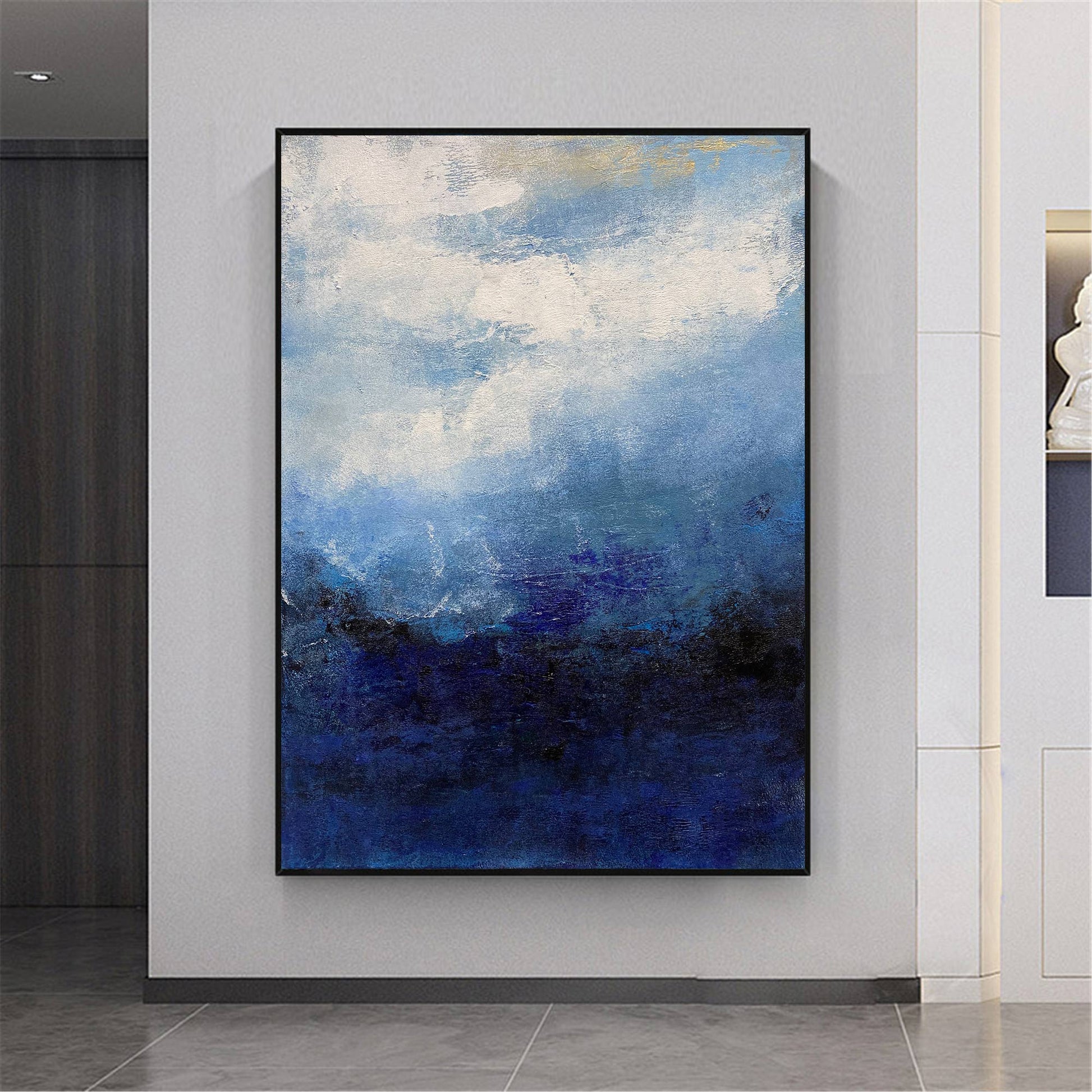 Abstract Seascape Painting ABAV170 - Neutralighting