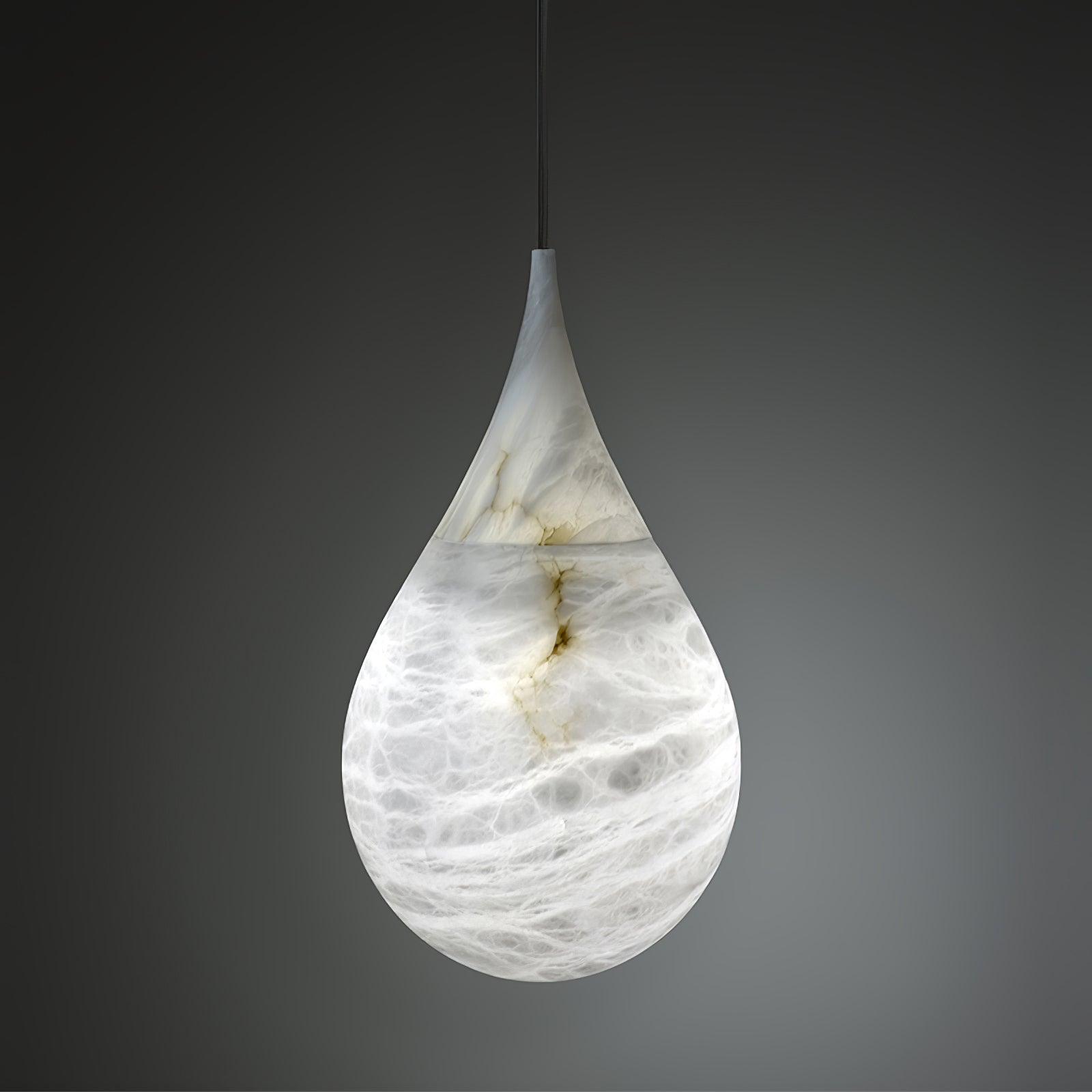 Sorvx Marble Raindrop Pendant Light-Neutral Decor