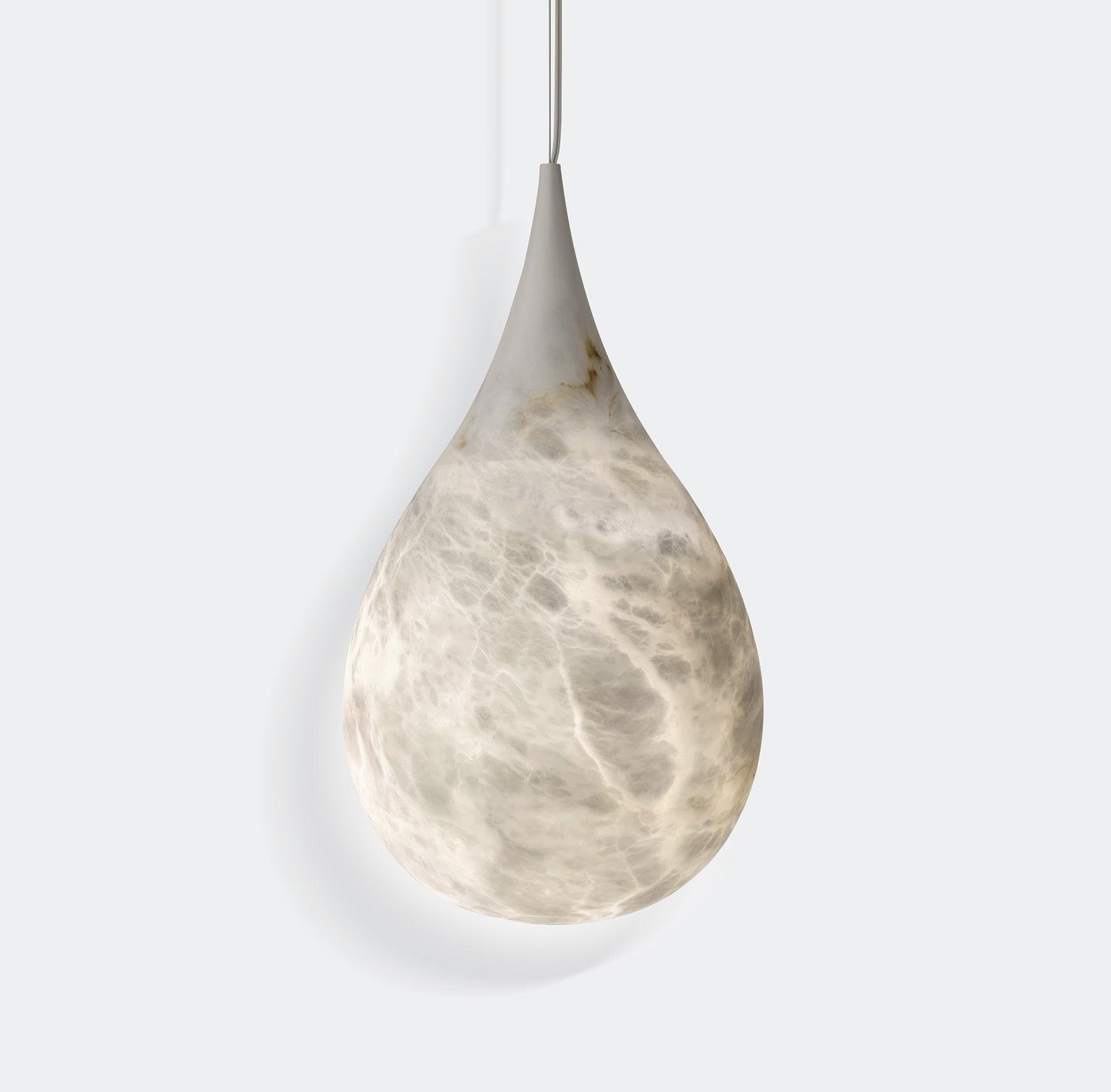 Sorvx Marble Raindrop Pendant Light-Neutral Decor