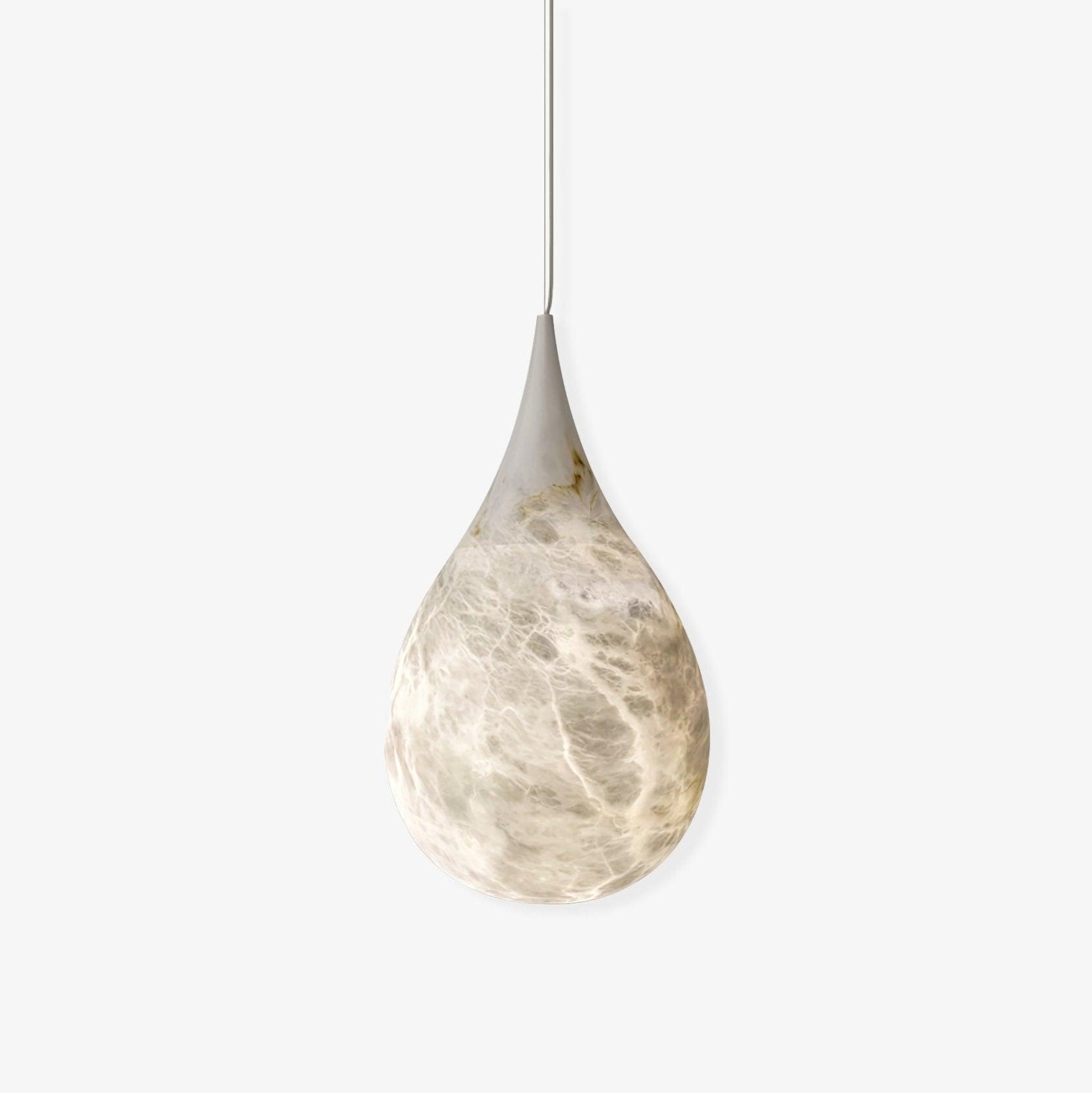 Sorvx Marble Raindrop Pendant Light-Neutral Decor