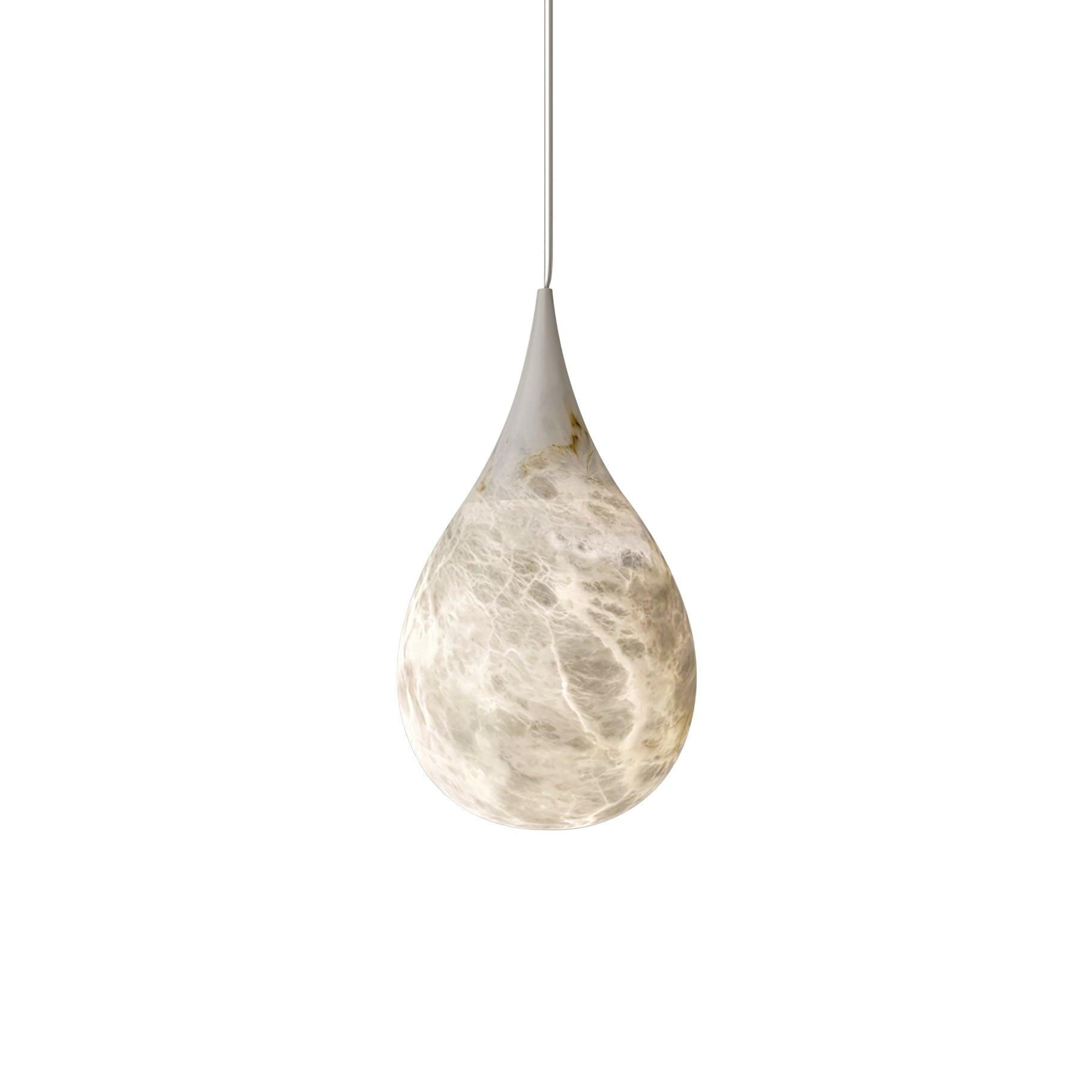 Sorvx Marble Raindrop Pendant Light-Neutral Decor