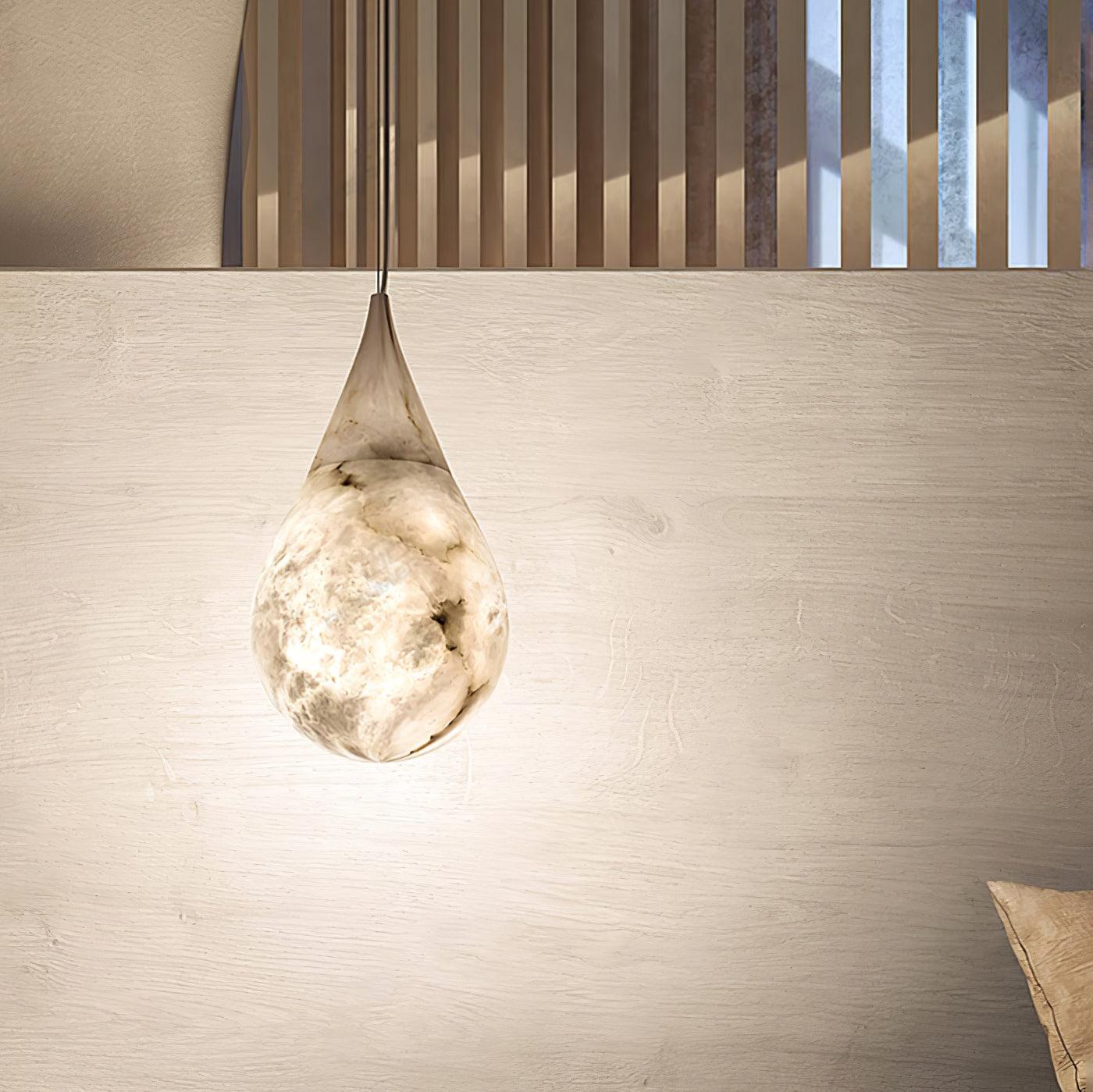 Sorvx Marble Raindrop Pendant Light-Neutral Decor