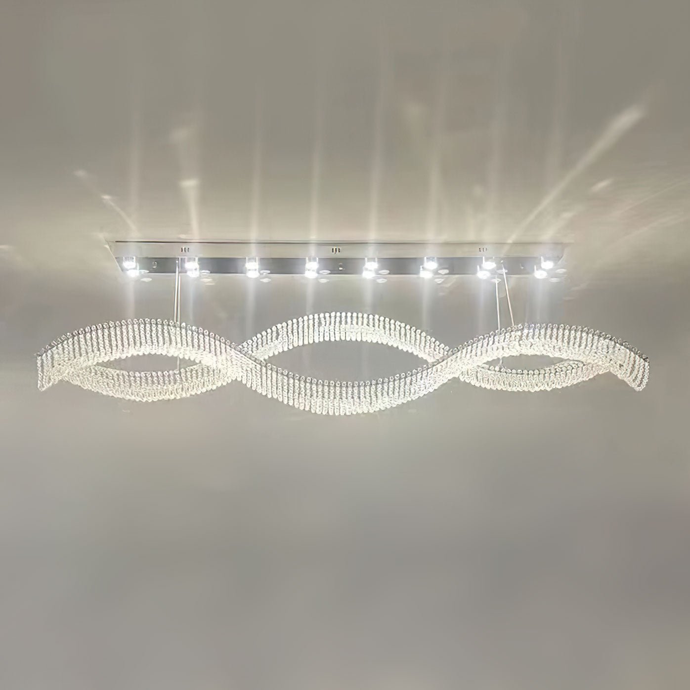 Caelox Postmodern Luxury Crystal Chandelier-Neutral Decor