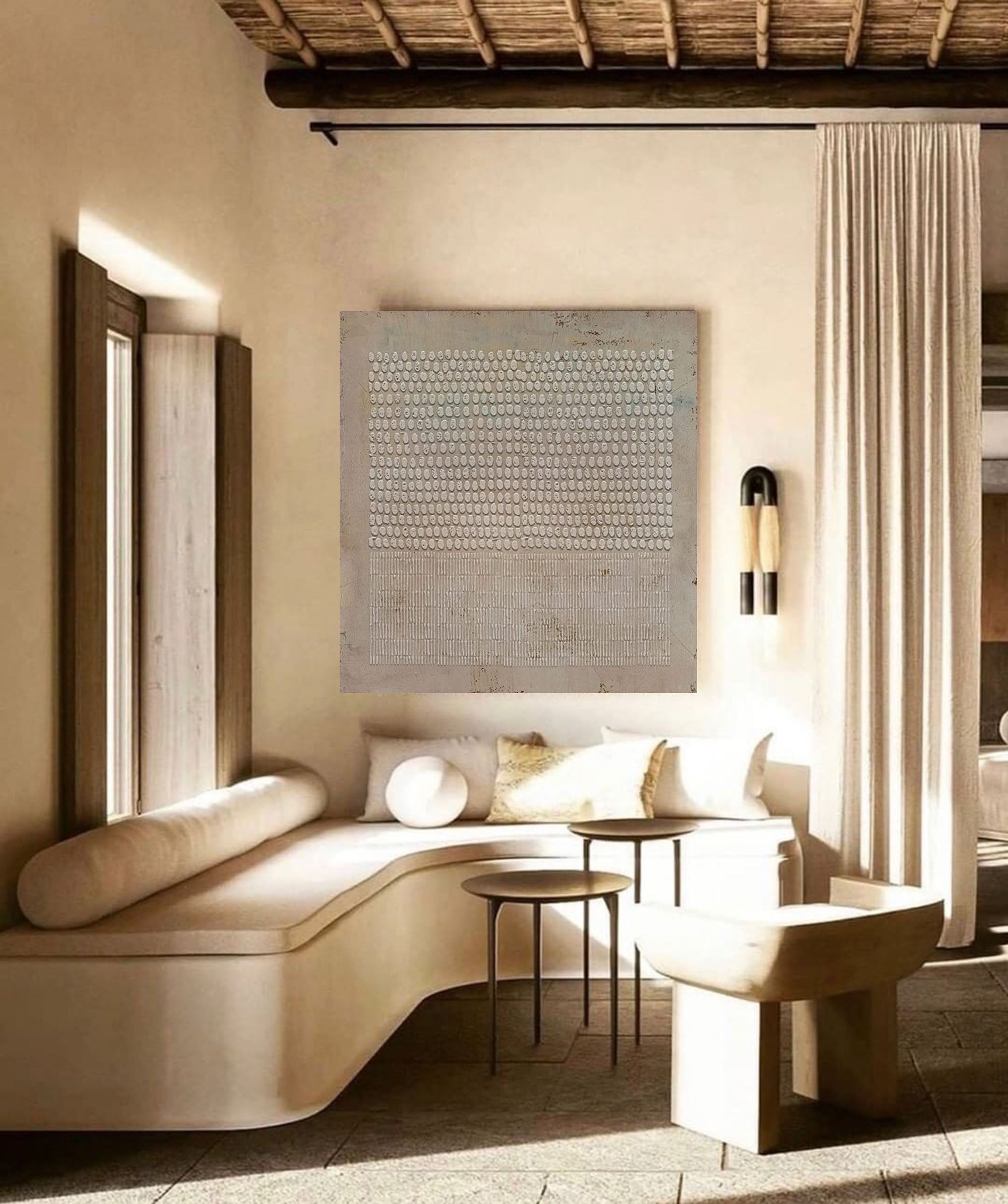 Wabi-Sabi Wall Art TX011 - Neutralighting