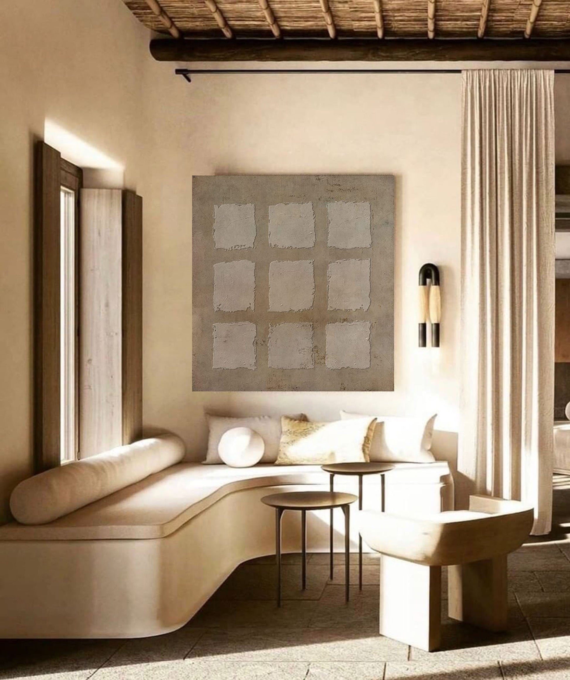 Wabi-Sabi Wall Art TX020 - Neutralighting