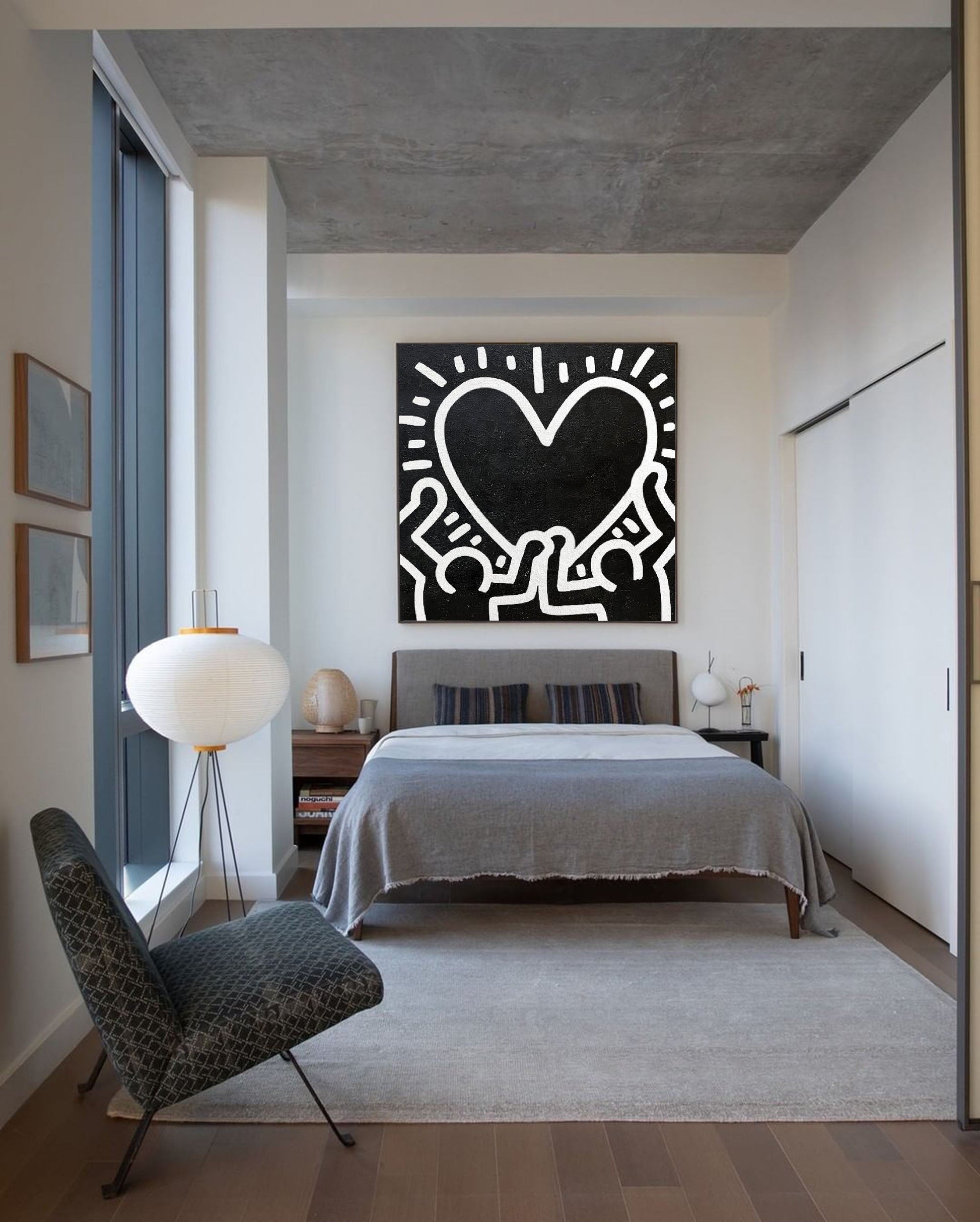 Keith Haring Style Painting KS005 - Neutralighting