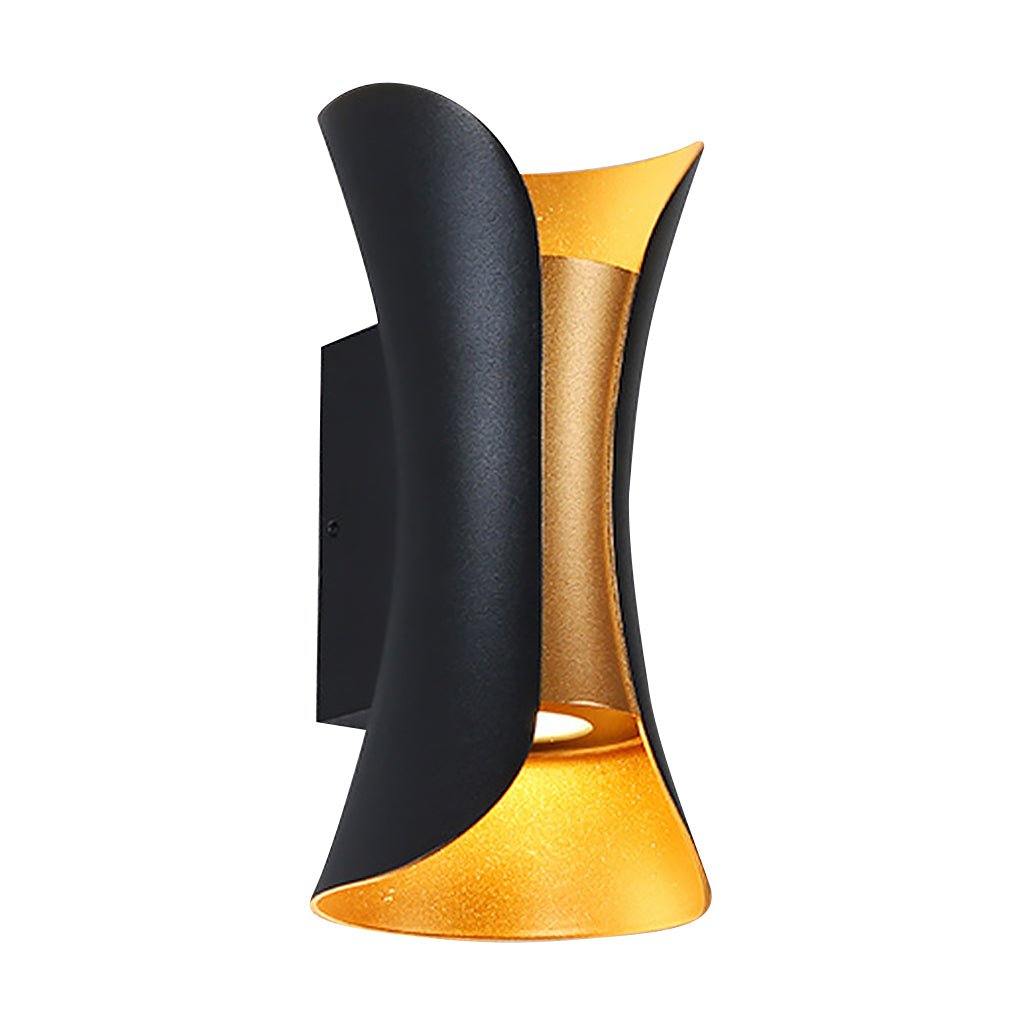 Sunshine Waterproof Modern Glass Outdoor Wall Lights