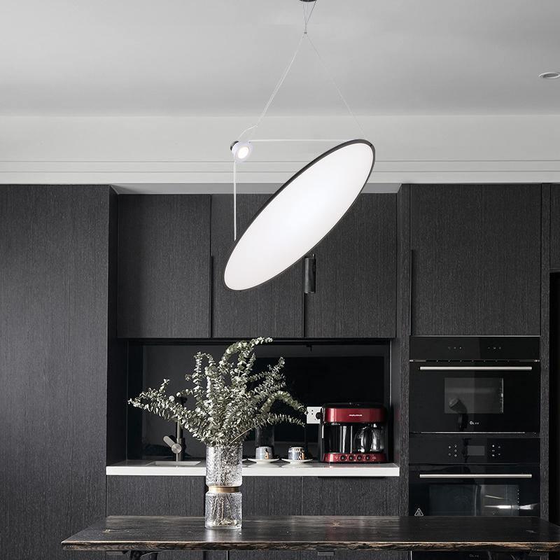 Brio Steel Minimalistic Pendant Lamp-Neutral Decor