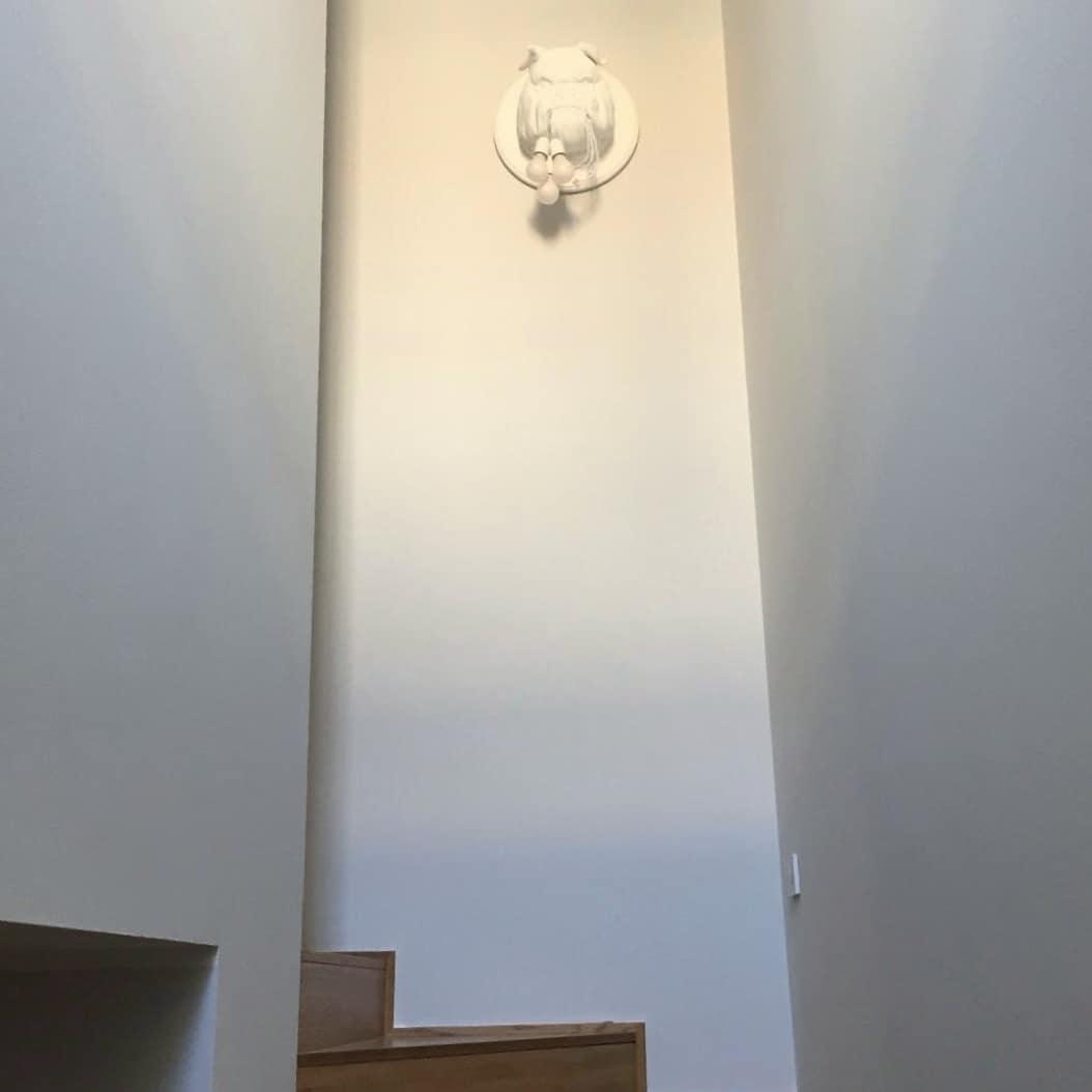 Umeri Wall Lamp Bulldog Sculpture Whimsical-Neutral Decor