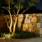 Warlikyy LED Landscape Morden Glass Outdoor Spotlight Light