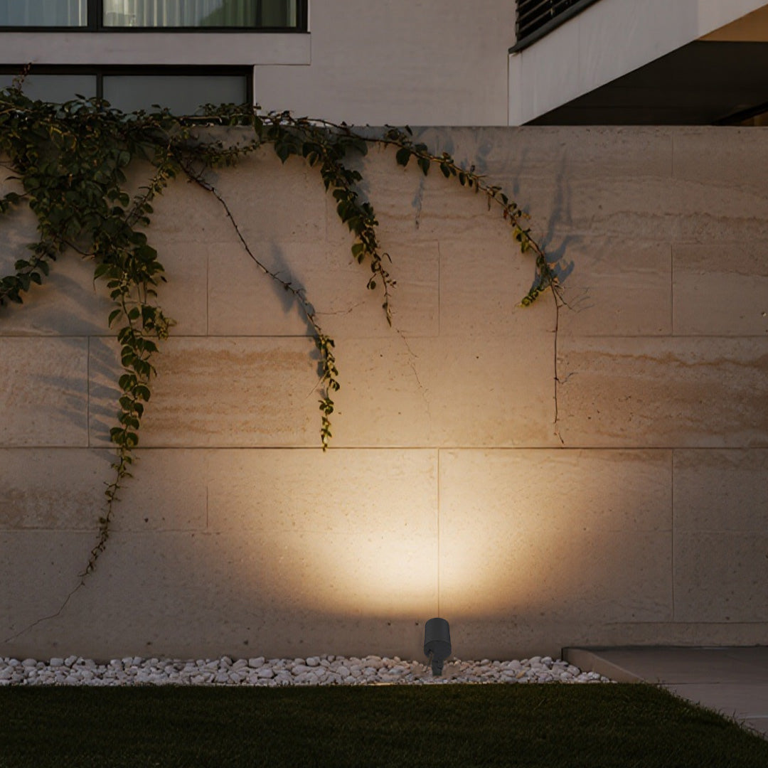 Germa LED Classic Round Glass Outdoor Spotlights