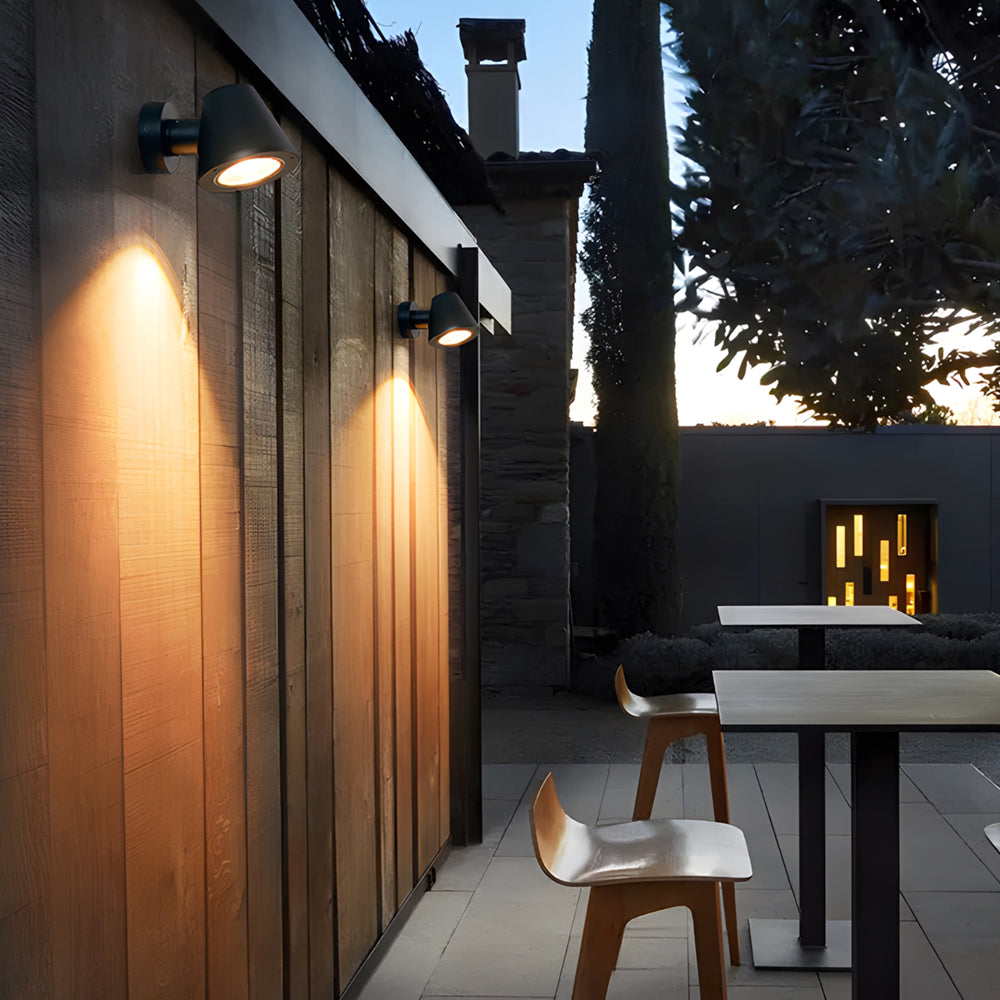 Wyman LED Long-Range Illumination Outdoor Wall Spot Light
