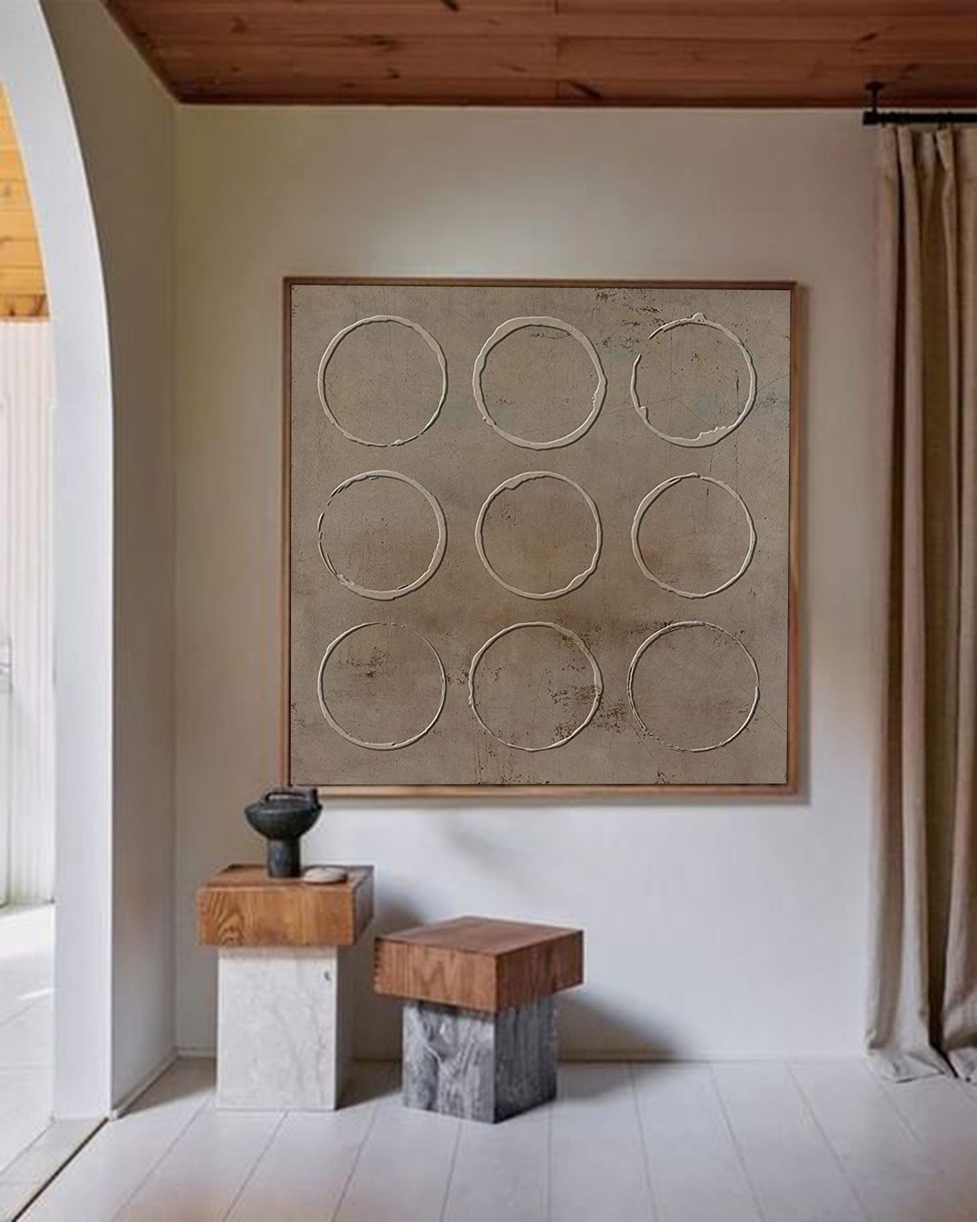 Wabi-Sabi Wall Art TX014 - Neutralighting