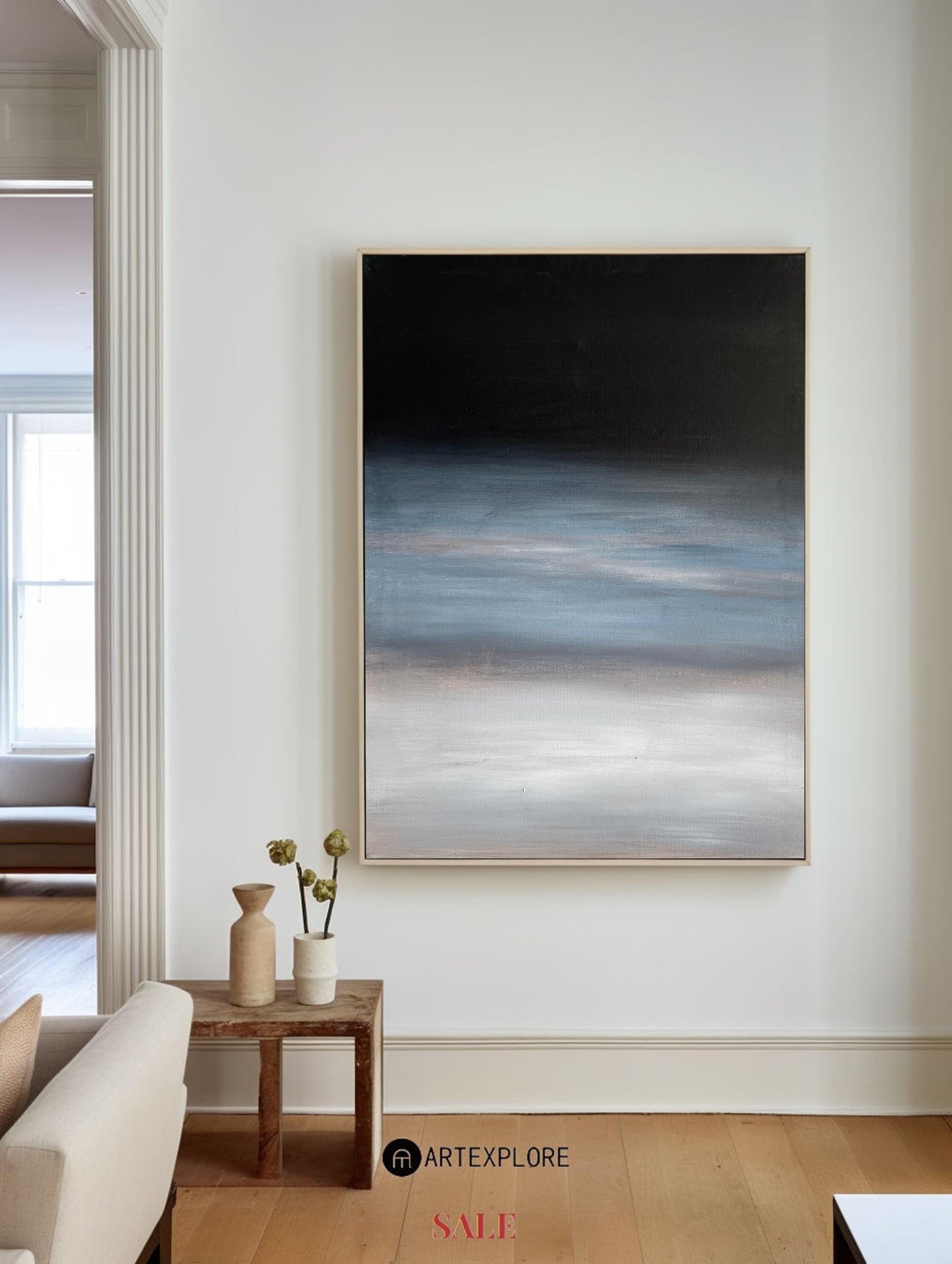 Modern Abstract Painting ABAV254 - Neutralighting