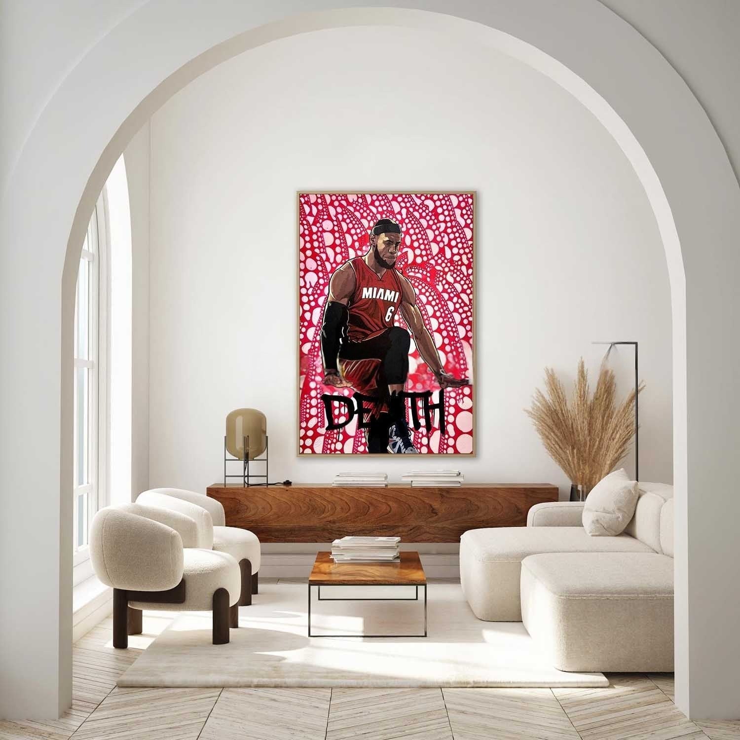 Wall Art Bold Textured Pop Culture - Neutralighting