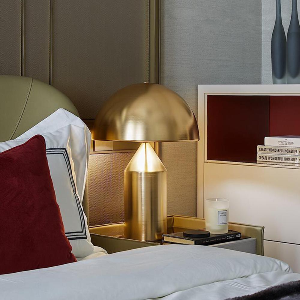 Rivena Industrial Minimalist Table Lamp-Neutral Decor