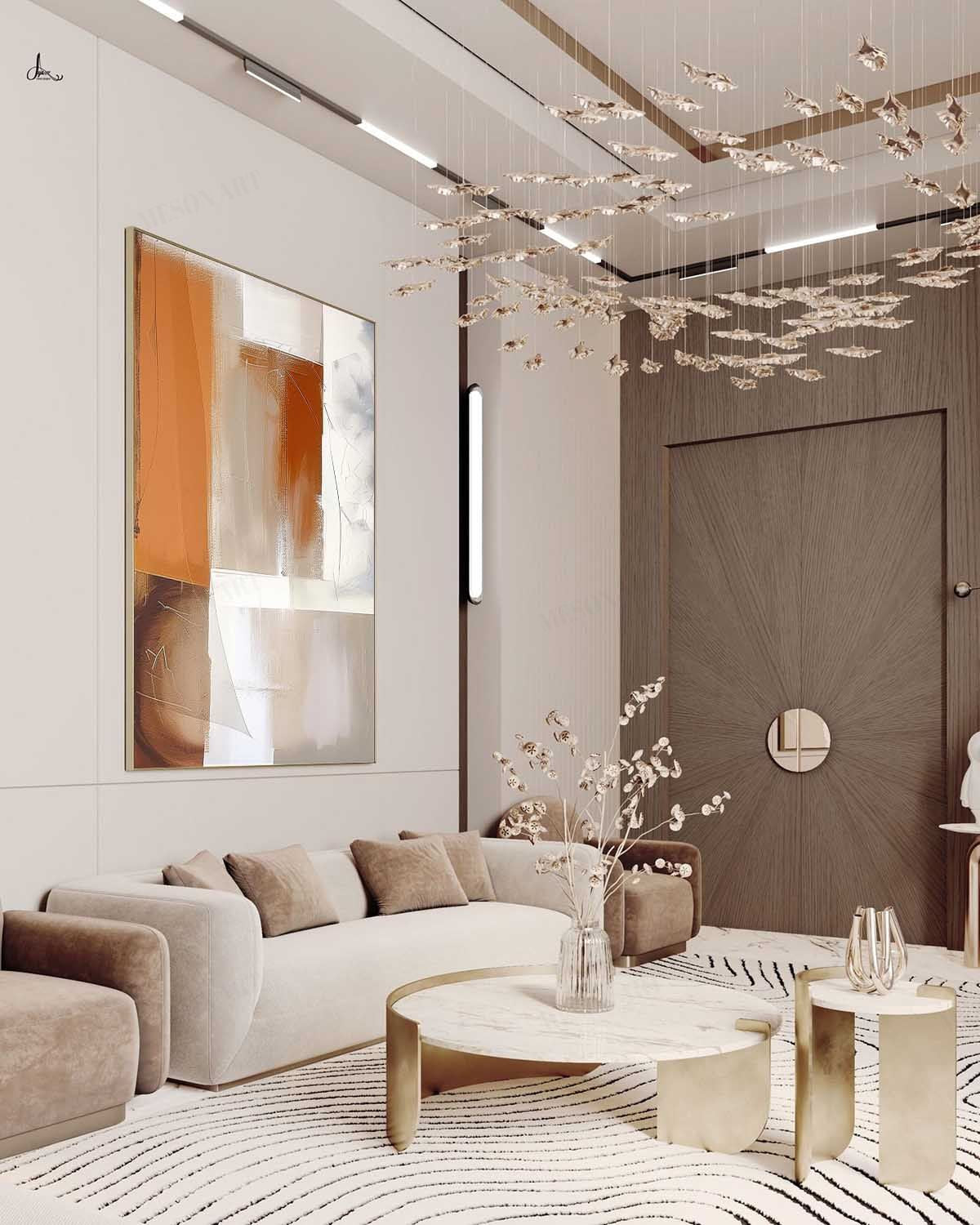 Contemporary Minimalist Art MA112 - Neutralighting