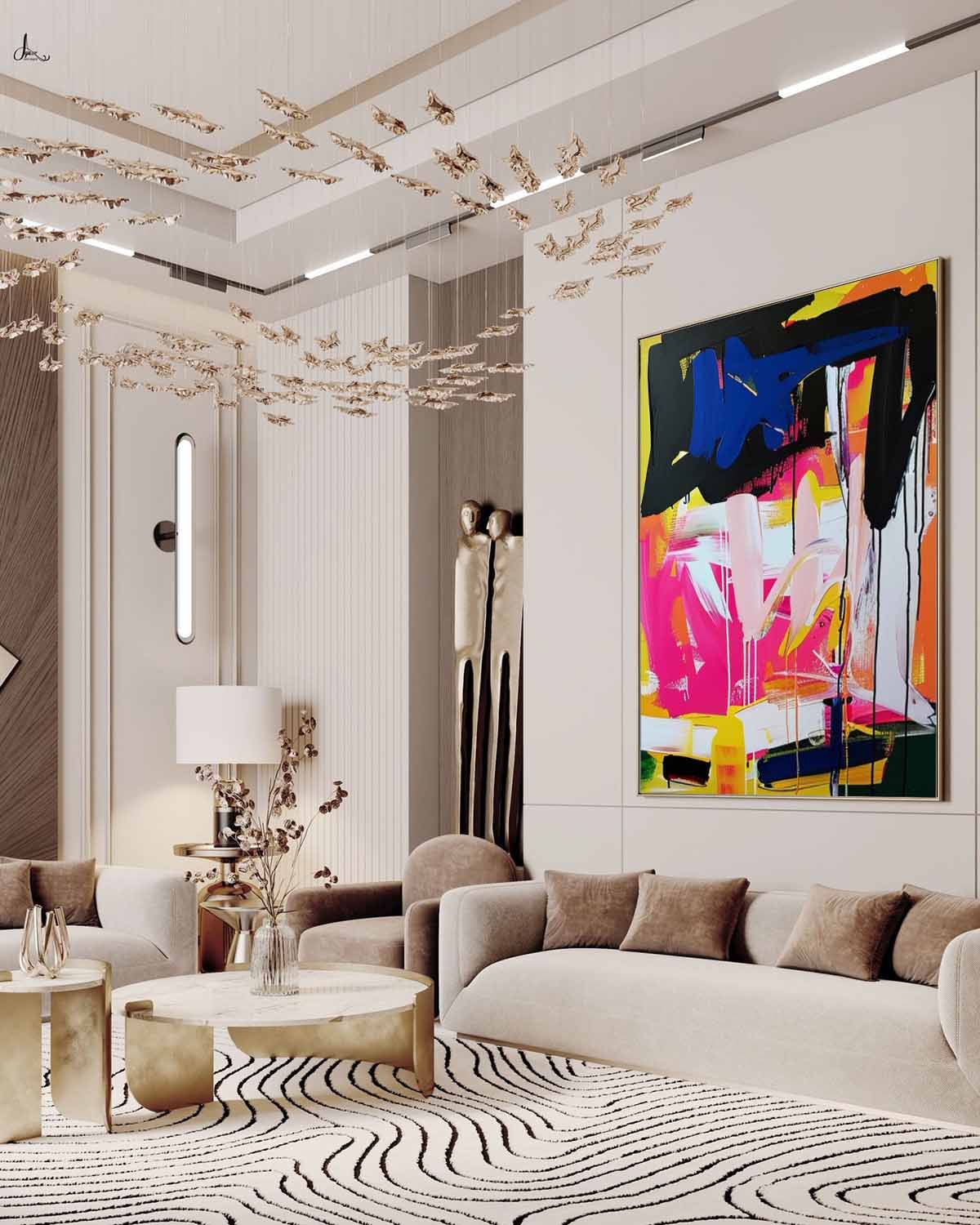 COLORFUL PAINTING CA142 - Neutralighting