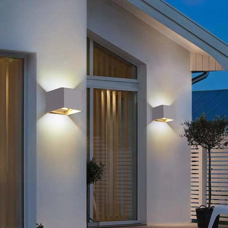 Nexu Modern Adjustable Square Outdoor Wall Lamp LED-Neutral Decor