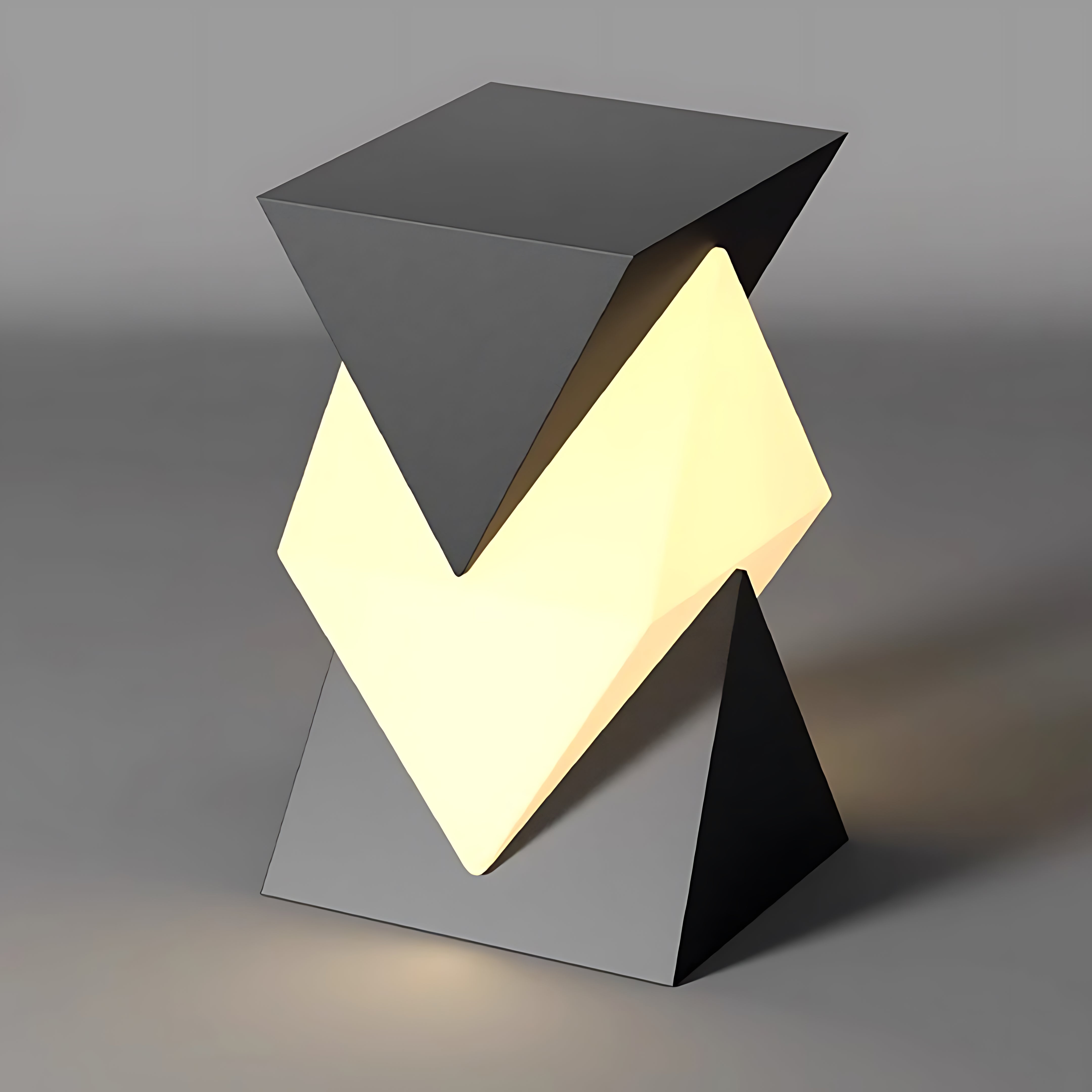 Walth Special Shaped Modern PE Outdoor Piller Light