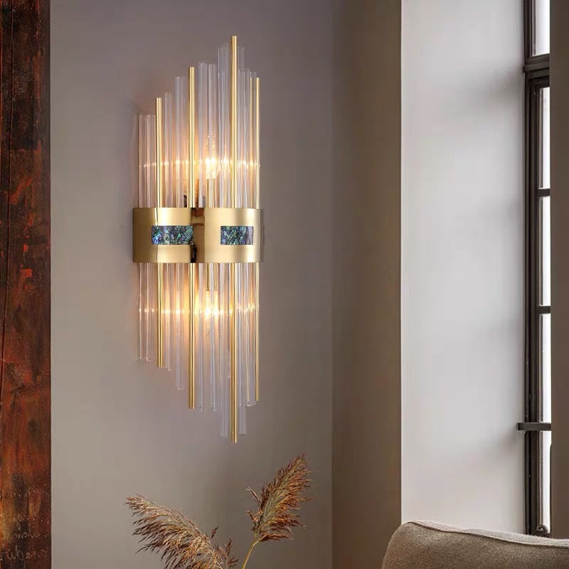 Kristy Crystal Wall Lamp Bedside Lamp, ∅18CM - Neutral Decor