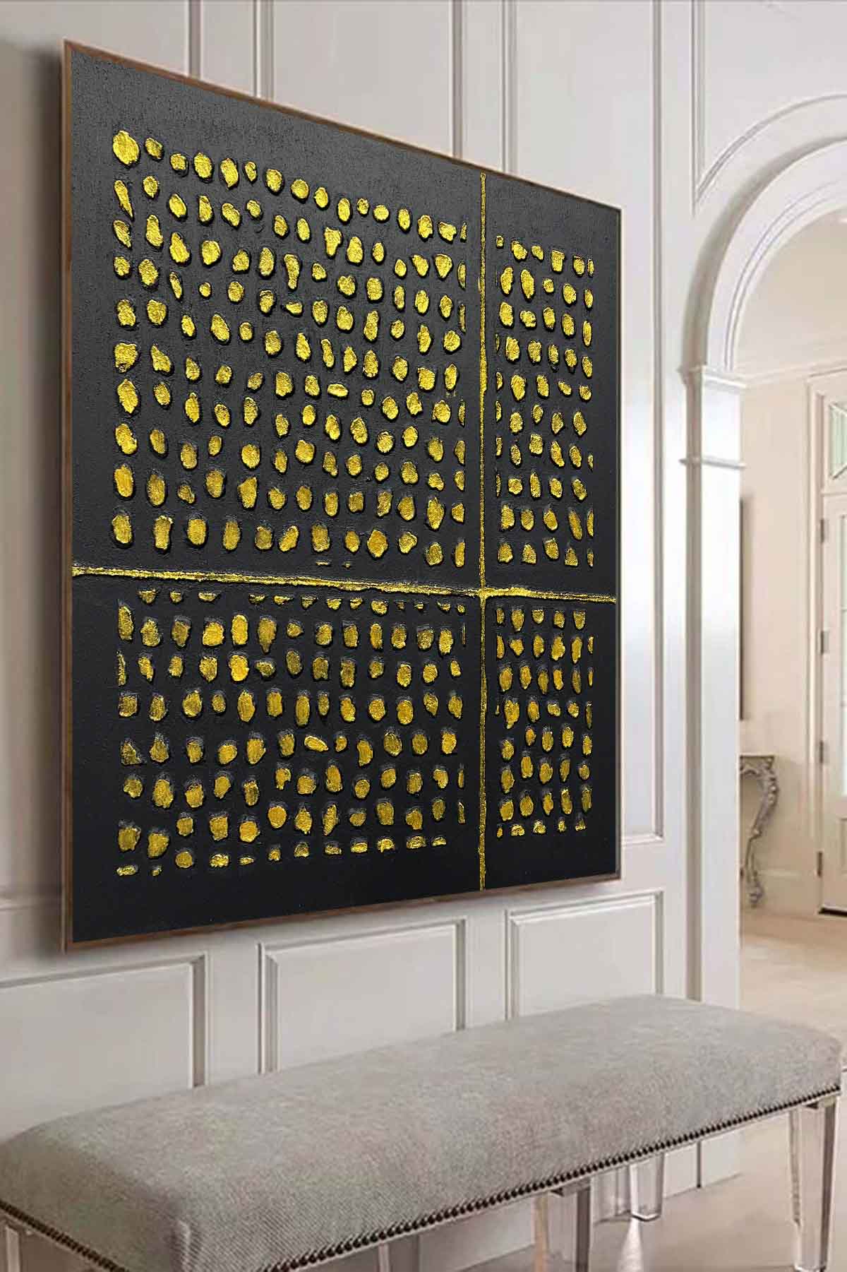 Plaster Art Texture Painting SG275 - Neutralighting