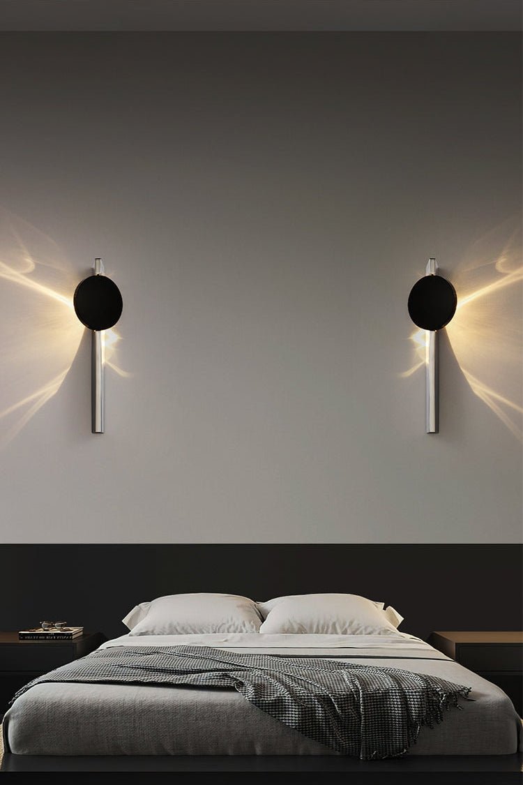 Pethr Wave Minimalist Steel Wall Lamp-Neutral Decor