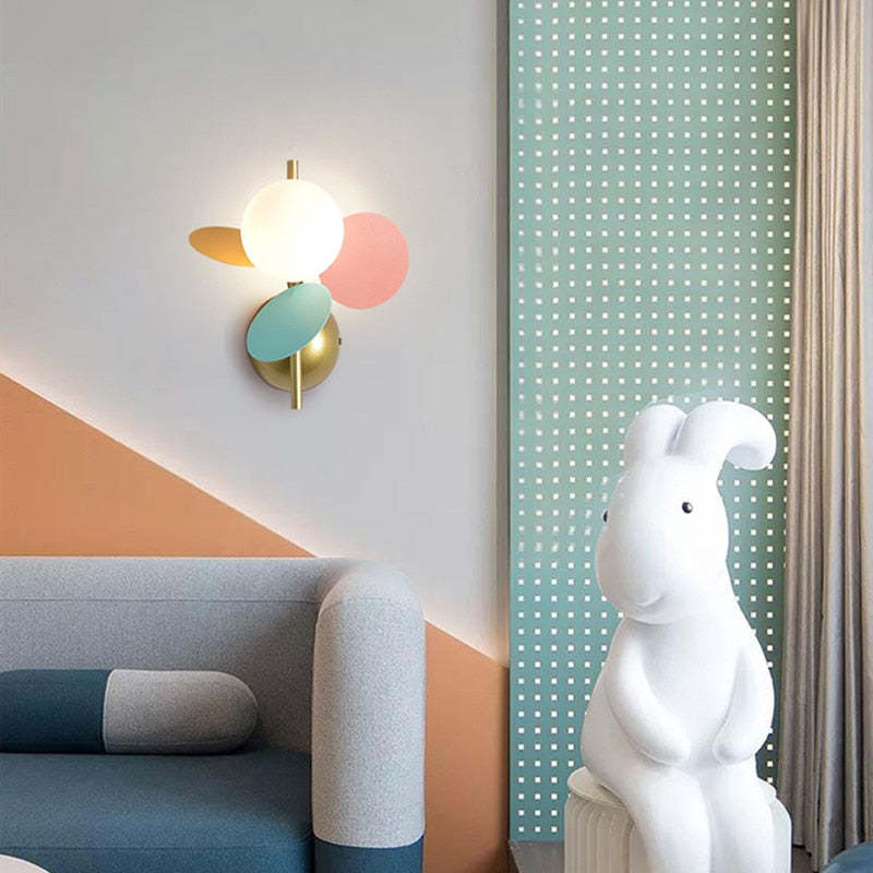 Arisha Petal Wall Lamp for Children's Room, 2 Colour - Neutral Decor