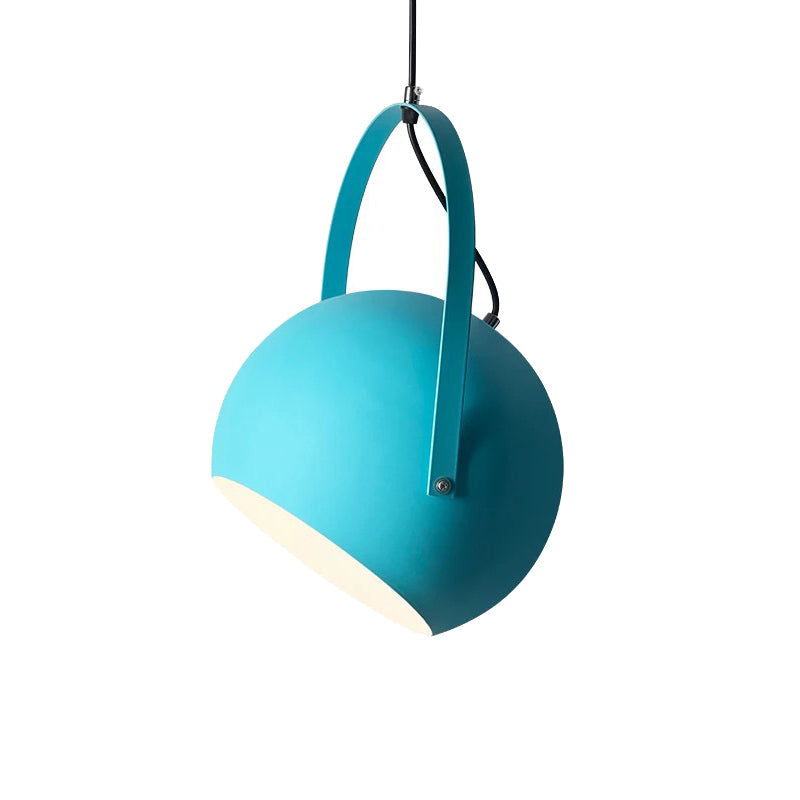 Aira Colorful Art Deco Pendant Light, Spherical, Bedroom - Neutral Decor