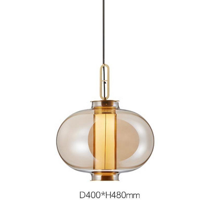 Uphaos Modern Minimalist Family Glass Pendant Light-Neutral Decor