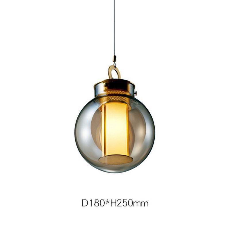 Uphaos Modern Minimalist Family Glass Pendant Light-Neutral Decor