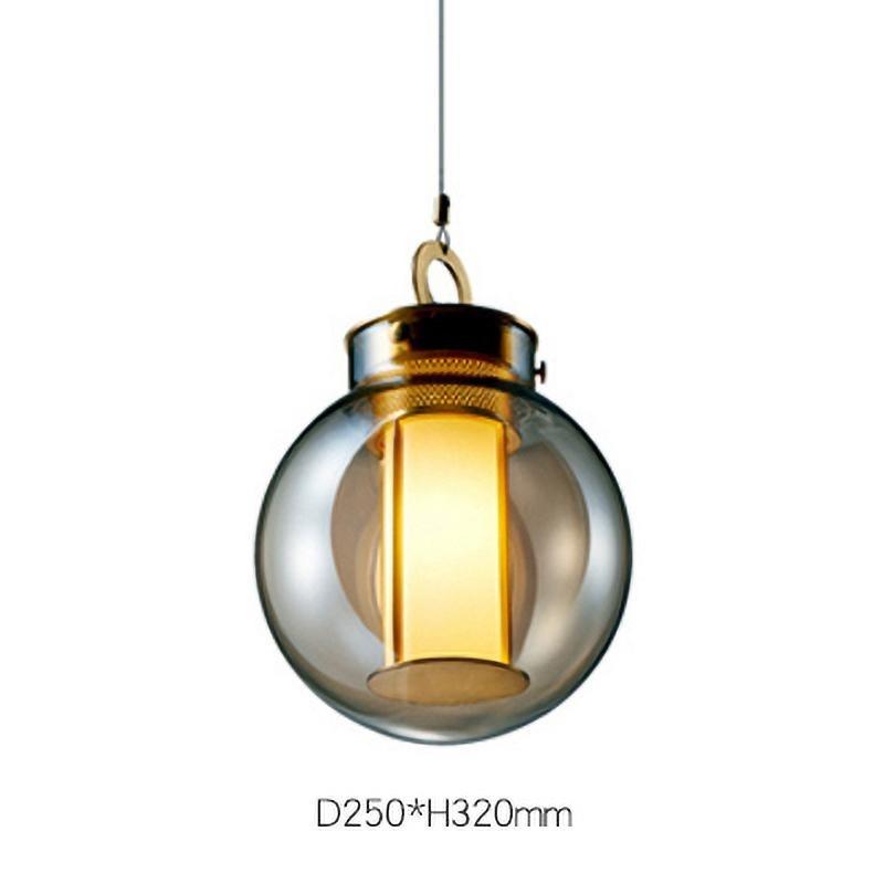 Uphaos Modern Minimalist Family Glass Pendant Light-Neutral Decor