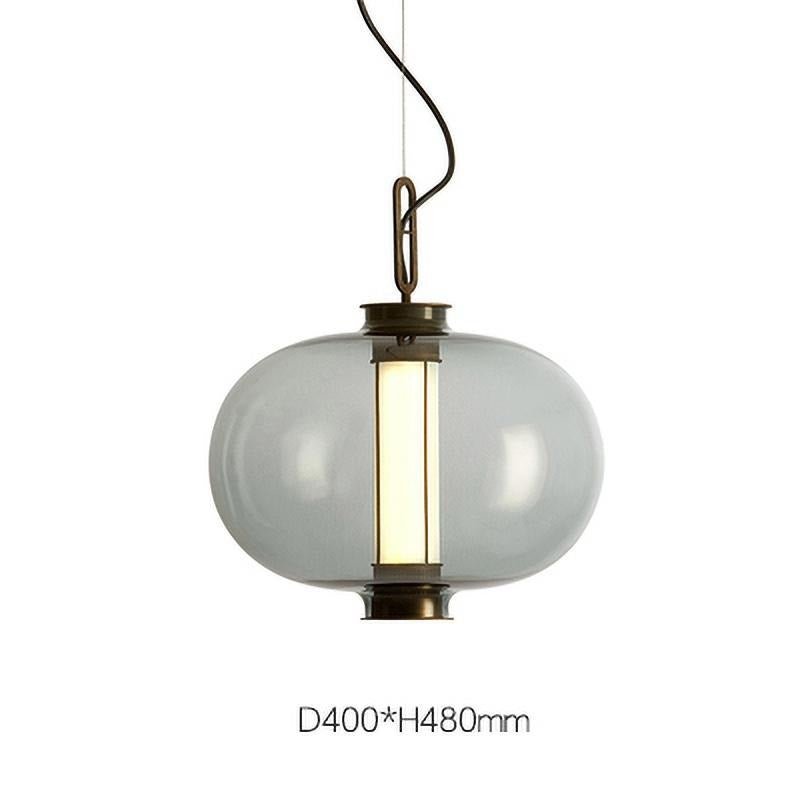 Uphaos Modern Minimalist Family Glass Pendant Light-Neutral Decor