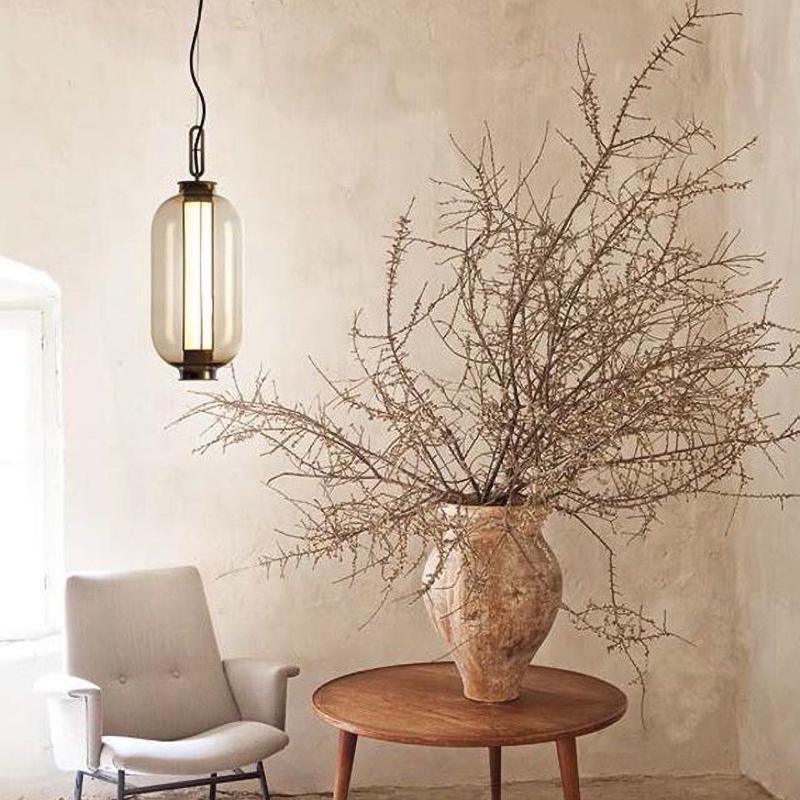 Uphaos Modern Minimalist Family Glass Pendant Light-Neutral Decor