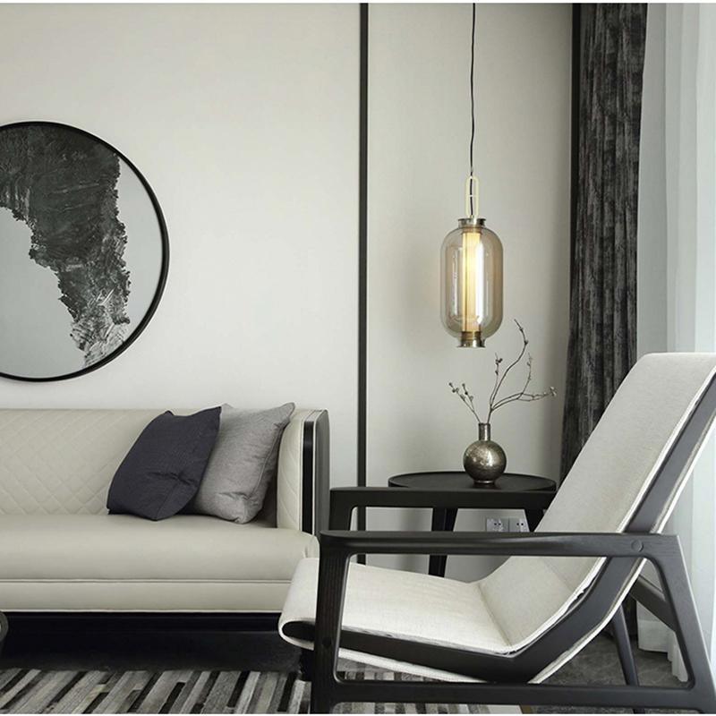Uphaos Modern Minimalist Family Glass Pendant Light-Neutral Decor