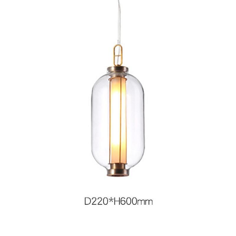 Uphaos Modern Minimalist Family Glass Pendant Light-Neutral Decor