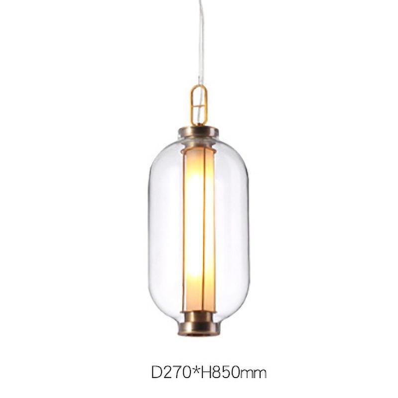 Uphaos Modern Minimalist Family Glass Pendant Light-Neutral Decor