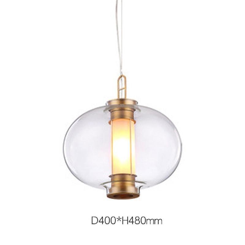 Uphaos Modern Minimalist Family Glass Pendant Light-Neutral Decor