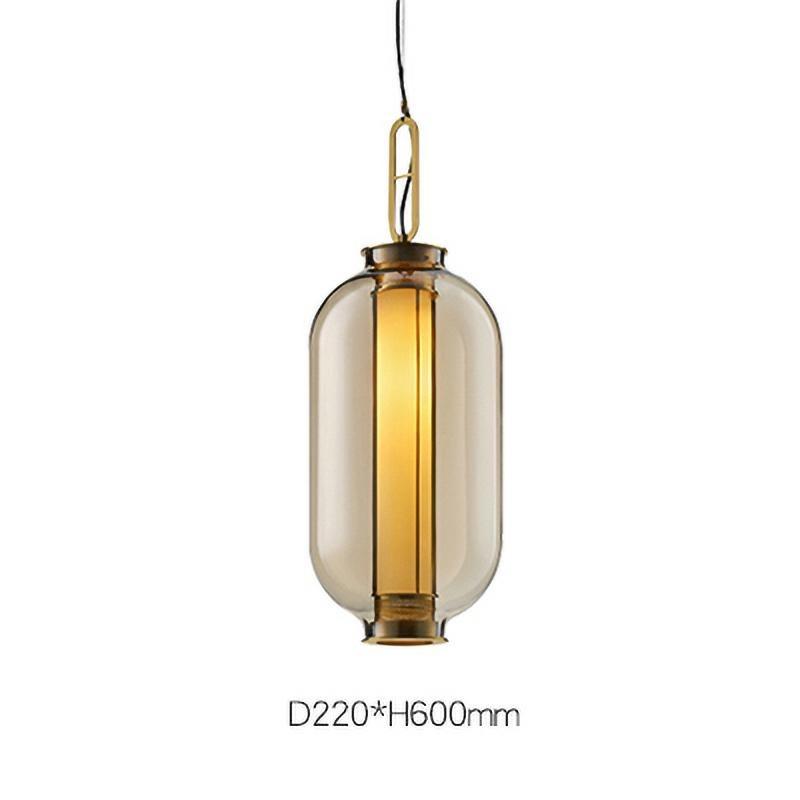 Uphaos Modern Minimalist Family Glass Pendant Light-Neutral Decor
