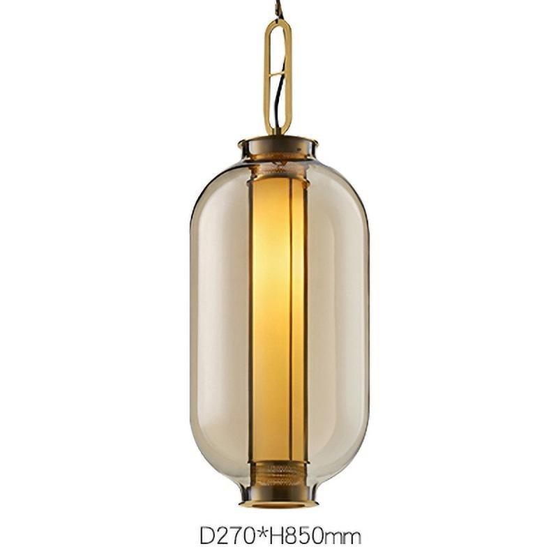 Uphaos Modern Minimalist Family Glass Pendant Light-Neutral Decor