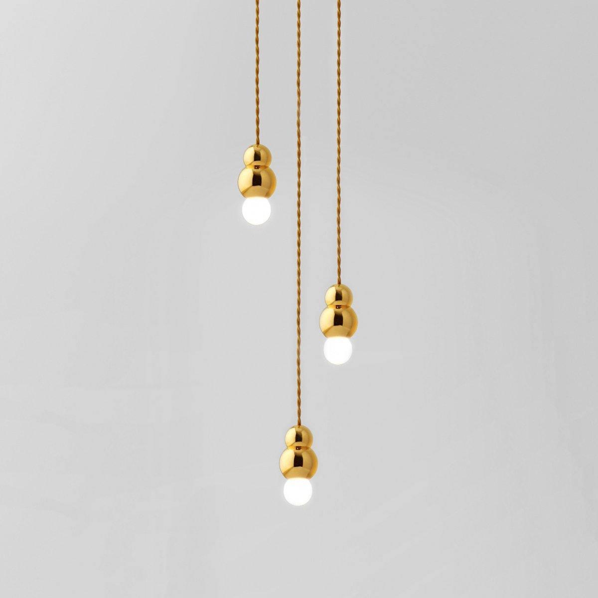 Bubbly Modern Glass Pendant Light-Neutral Decor